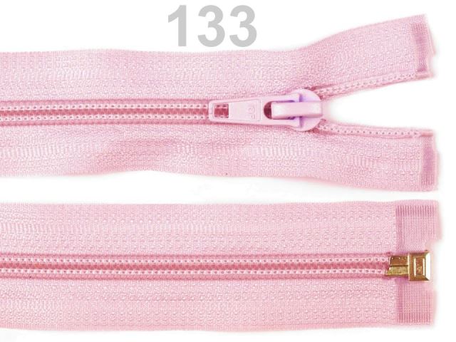 Špirálový zips šírka 5 mm dĺžka 50 cm bundový POL-1ks