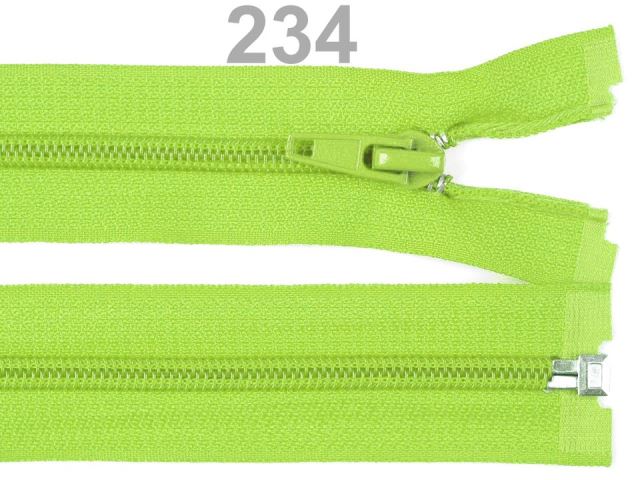 Špirálový zips šírka 5 mm dĺžka 50 cm bundový POL-1ks