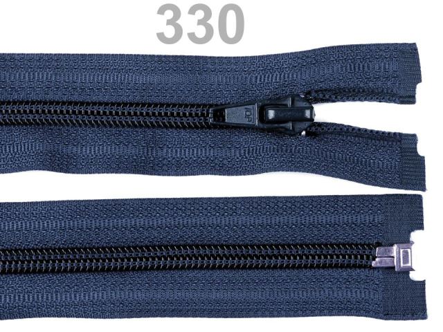 Špirálový zips šírka 5 mm dĺžka 50 cm bundový POL-1ks