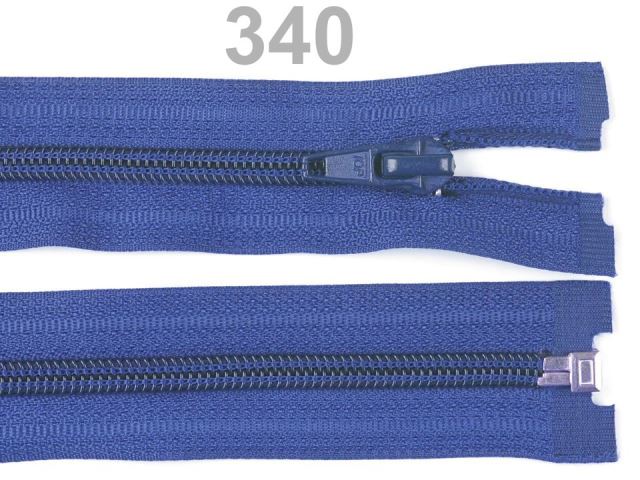 Špirálový zips šírka 5 mm dĺžka 50 cm bundový POL-1ks