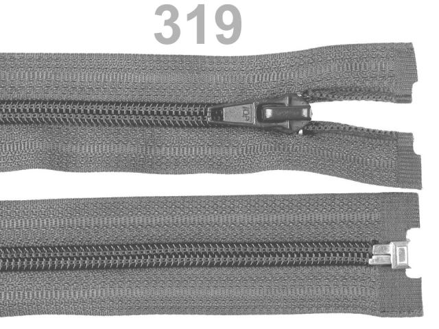 Špirálový zips šírka 5 mm dĺžka 60 cm bundový POL-1 ks