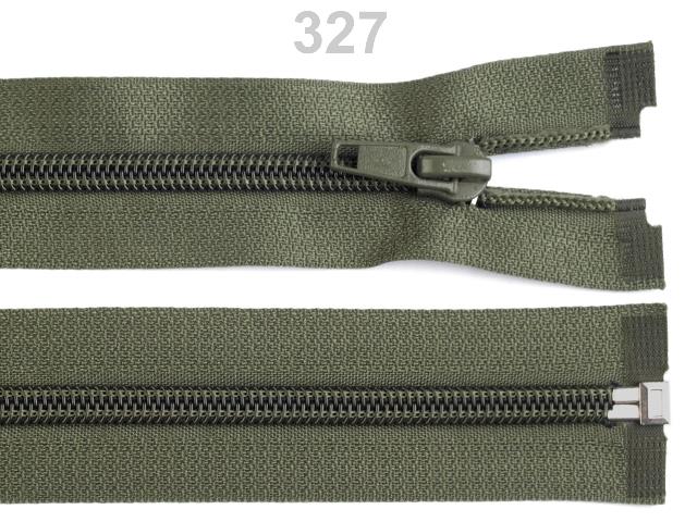 Špirálový zips šírka 5 mm dĺžka 65 cm bundový POL-1ks