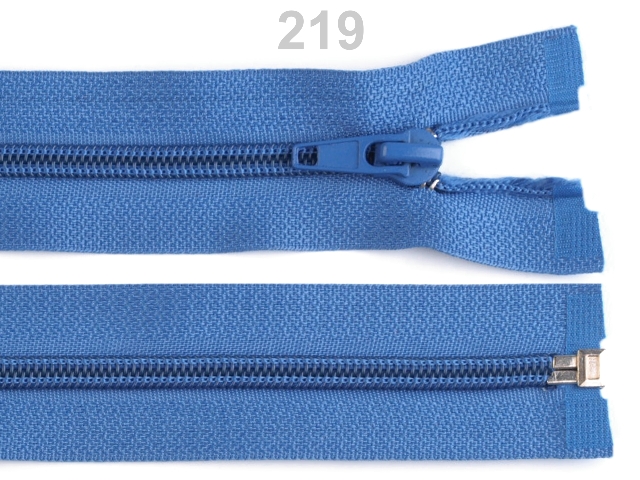Špirálový zips šírka 5 mm dĺžka 80 cm bundový POL-1ks