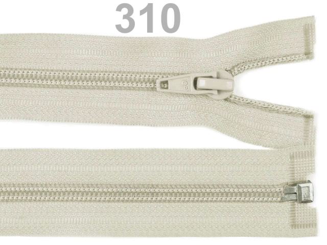 Špirálový zips šírka 5 mm dĺžka 35 cm bundový POL -1ks