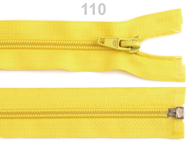 Zips špirálový 5mm,nedeliteľný 18cm-1ks