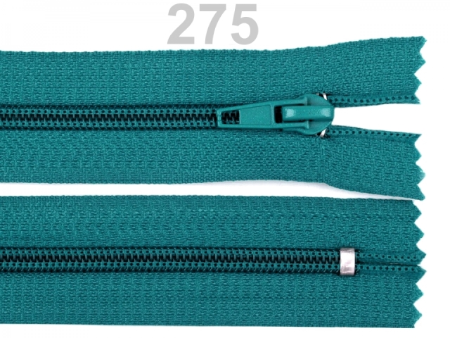 Zips špirálový 5mm,nedeliteľný 18cm - 1 ks