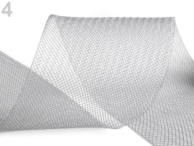 Modistická krinolína na vystuženie šiat a výrobu fascinátorov šírka 8 cm