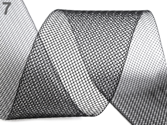 Modistická krinolína na vystuženie šiat a výrobu fascinátorov šírka 5 cm