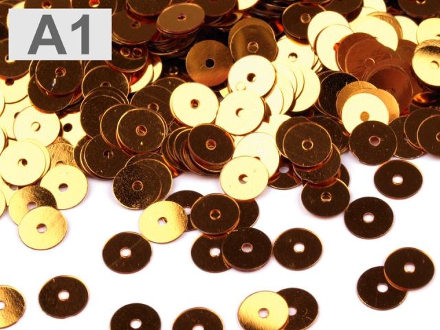 Flitre hladké Ø6 mm metalické - 50 g
