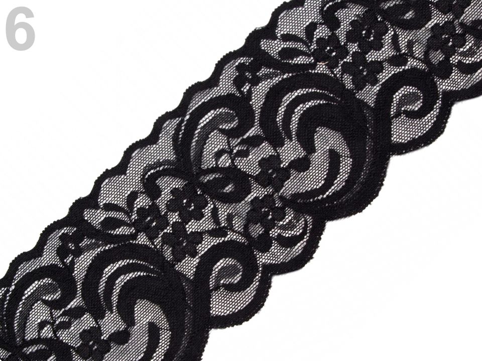 Elastická čipka šírka 90 mm - 1 m