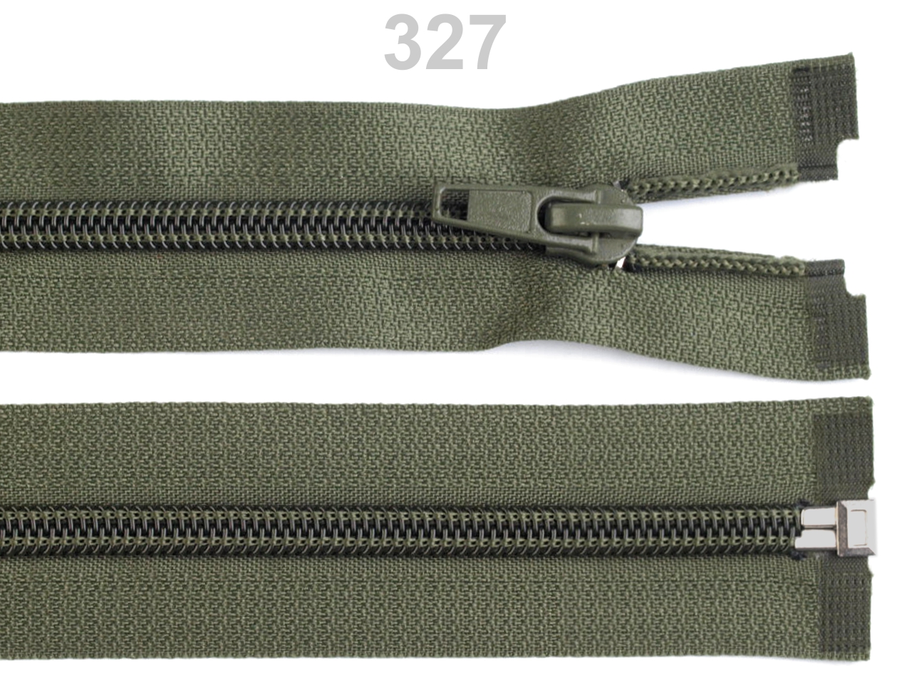Špirálový zips šírka 5 mm dĺžka 75 cm bundový POL-1ks