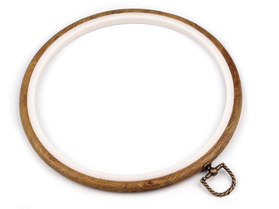 Vyšívací kruh / rámček na zavesenie Ø20 cm - 1 ks