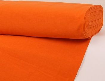 ORANŽOVÁ BAVLNA 160 cm