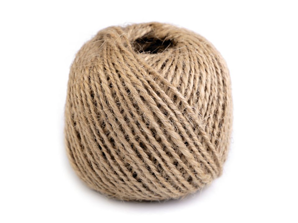 Jutový motúzik Ø1 mm - 1ks