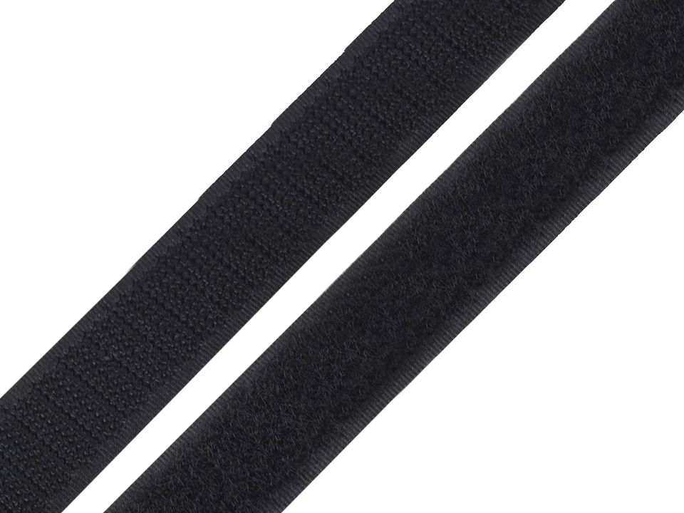 Suchý zips háčik + plyš šírka 16 mm -1m