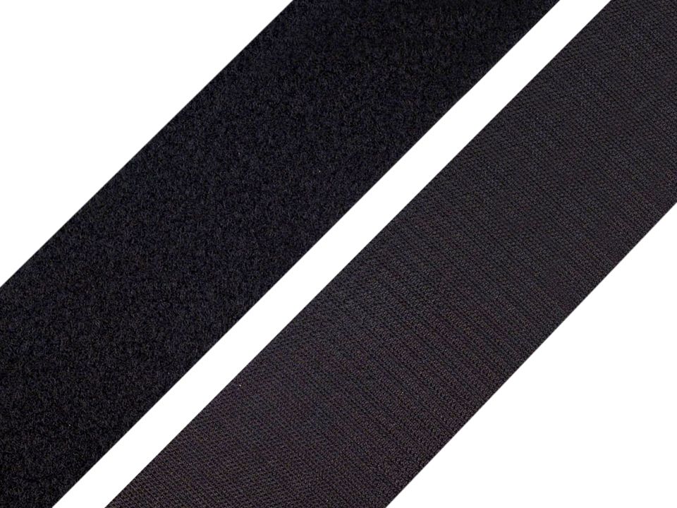Suchý zips háčik + plyš šírka 38 mm -1 m