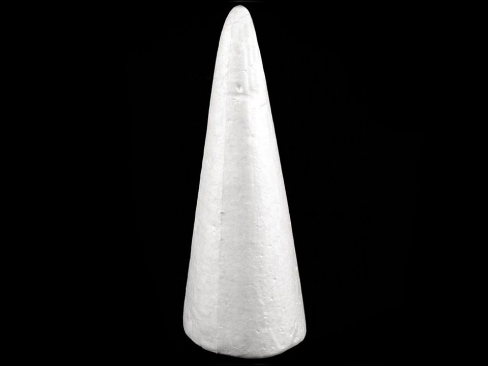 Kužel 17x54 cm polystyrén - 1 ks