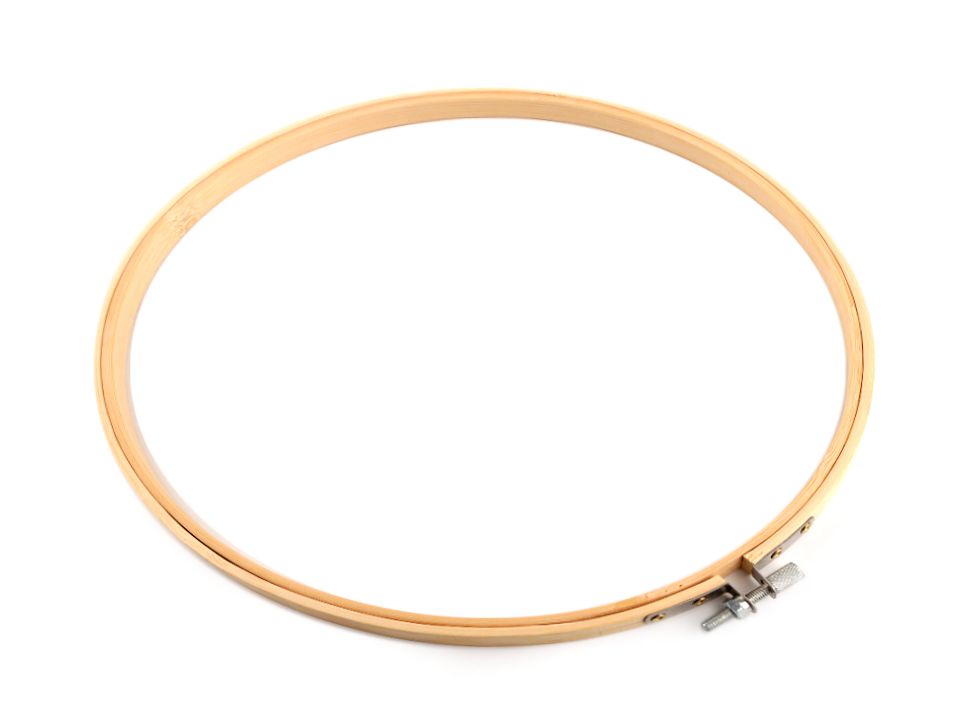 Vyšívací kruh bambusový Ø22 cm- 1 ks