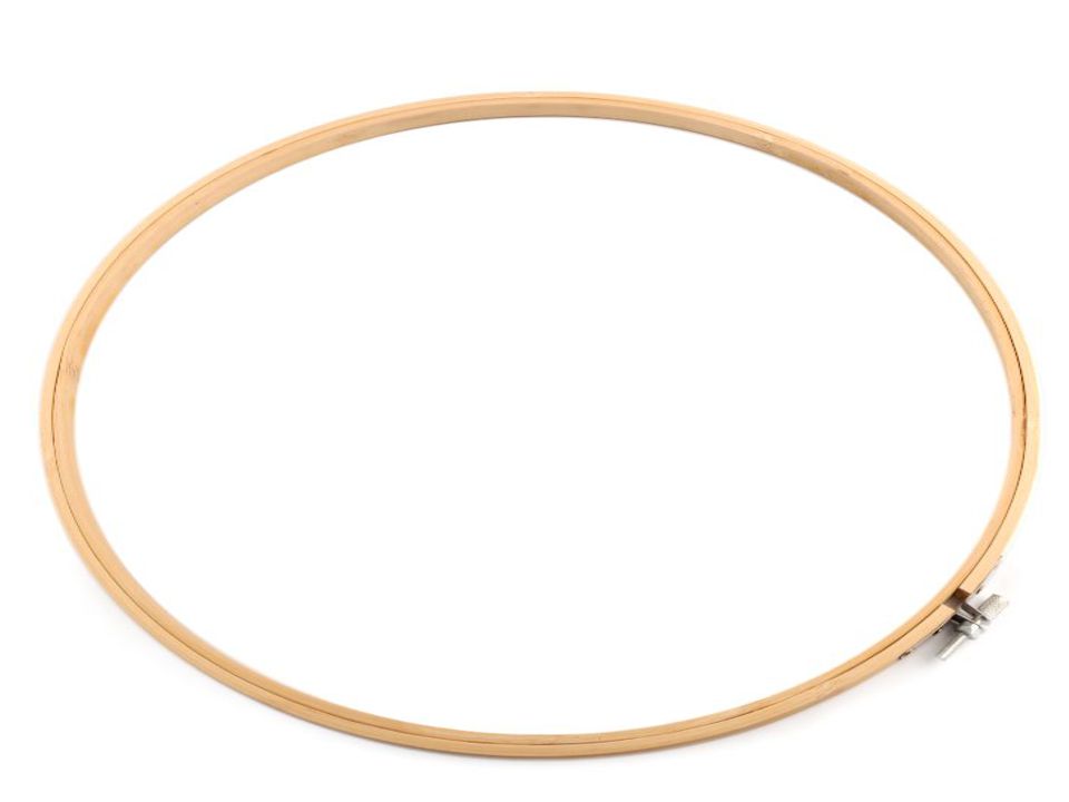 Vyšívací kruh bambusový, extra veľký Ø33 cm - 1 ks