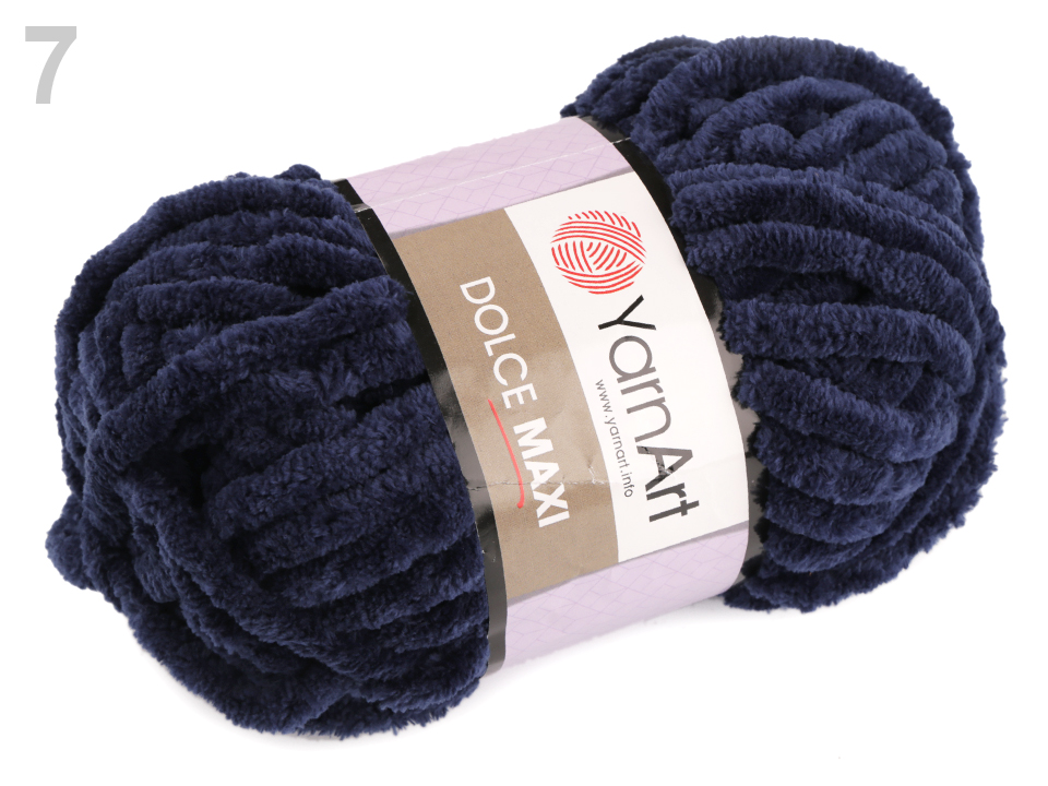 Pletacia žinylková priadza YarnArt Dolce Maxi 200g