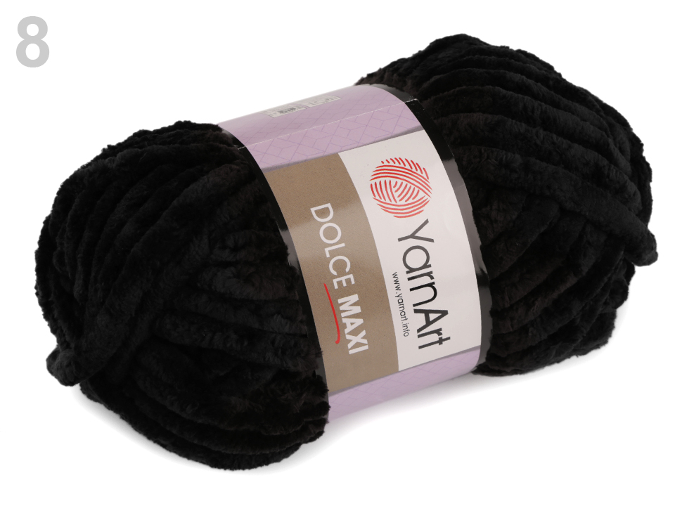 Pletacia žinylková priadza YarnArt Dolce Maxi 200g