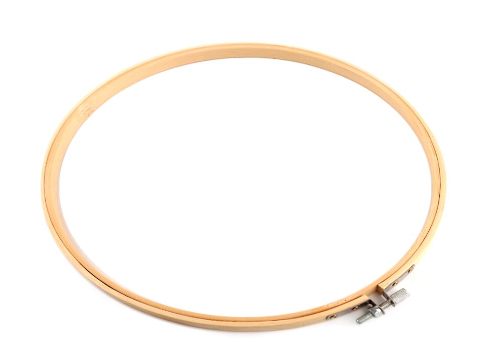 Vyšívací kruh bambusový Ø25,5 cm - 1ks