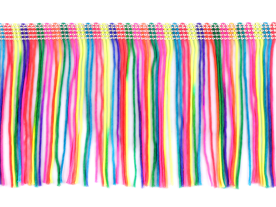 Strapce šírka 10 cm neon - 1m