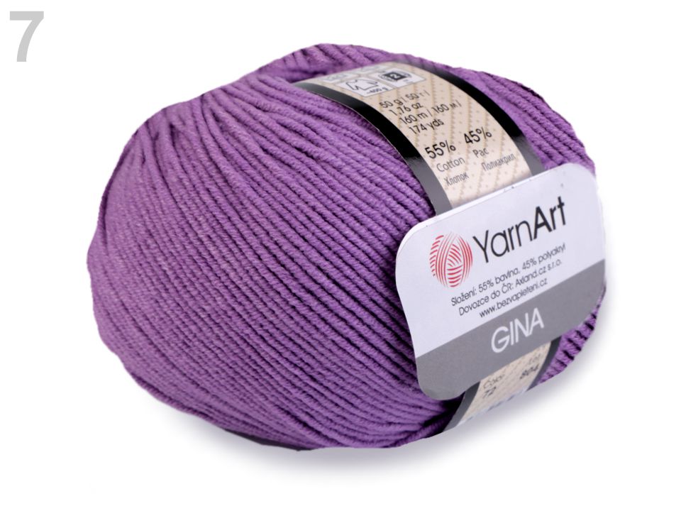 Pletacia priadza YarnArt Gina / Jeans 50g