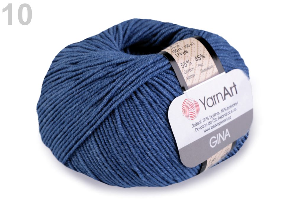 Pletacia priadza YarnArt Gina / Jeans 50g