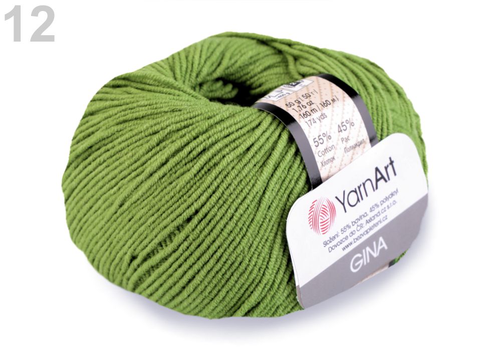Pletacia priadza YarnArt Gina / Jeans 50g
