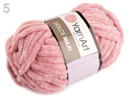 Pletacia žinylková priadza YarnArt Dolce Maxi 200g