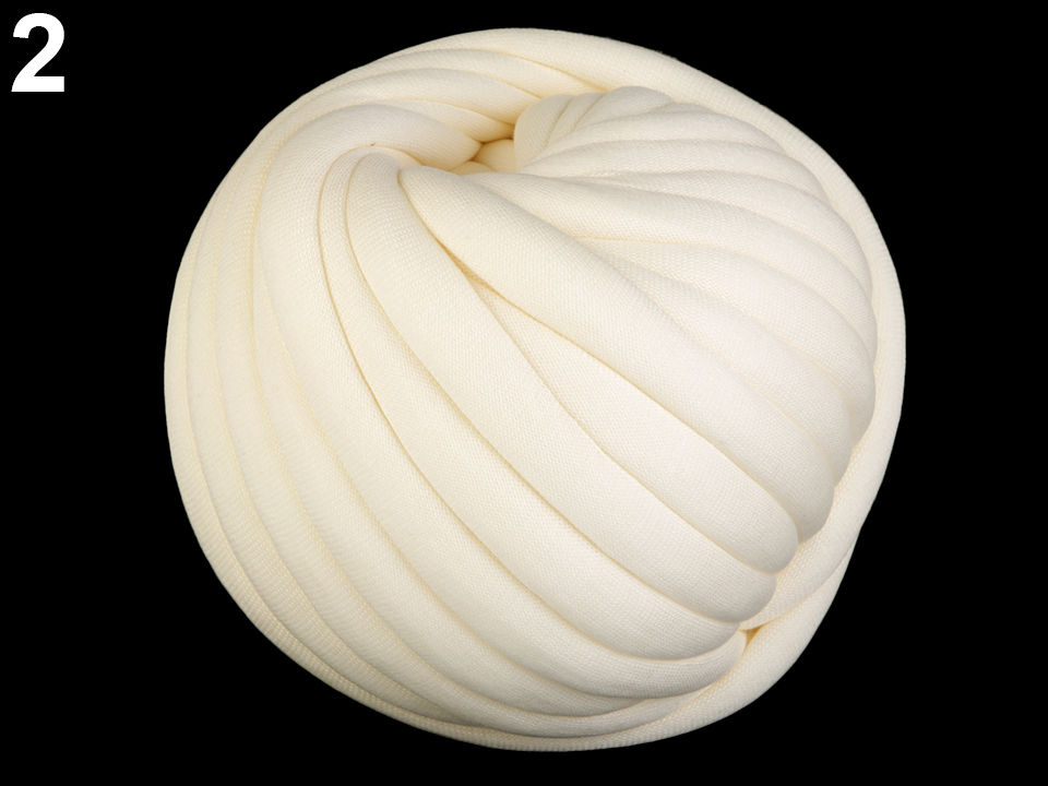Priadza Marshmallow hrubá - 1m