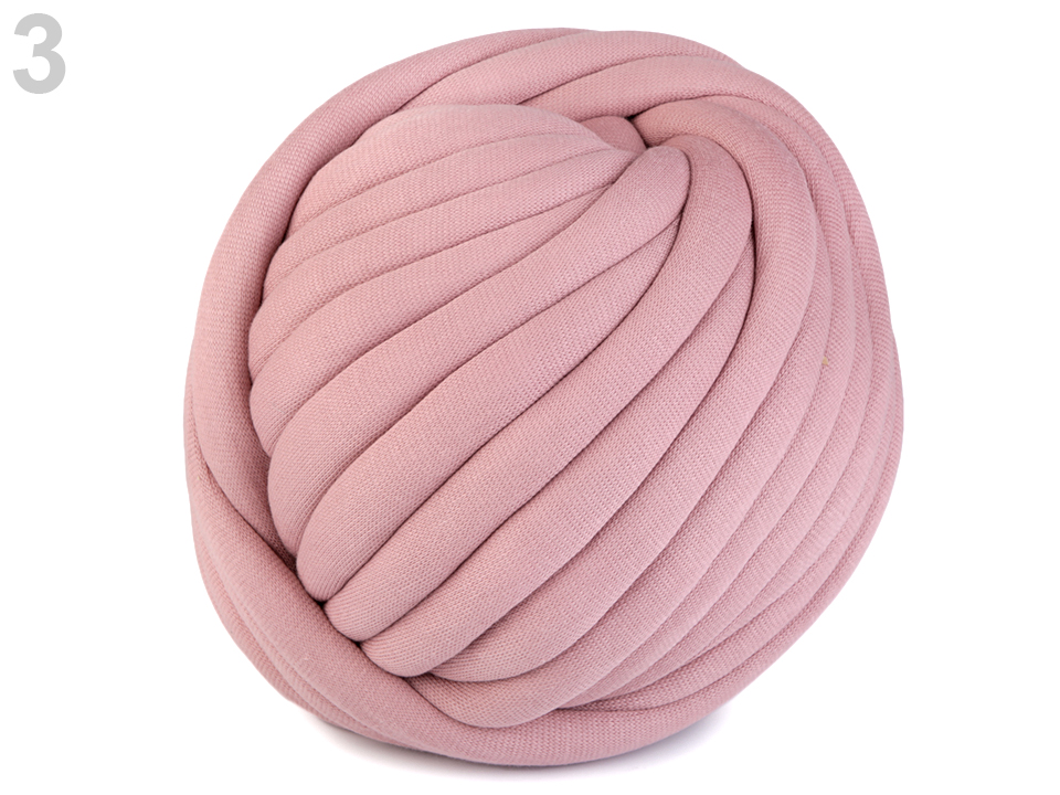 Priadza Marshmallow hrubá - 1m