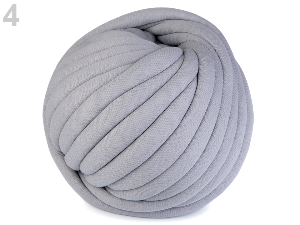 Priadza Marshmallow hrubá - 1m
