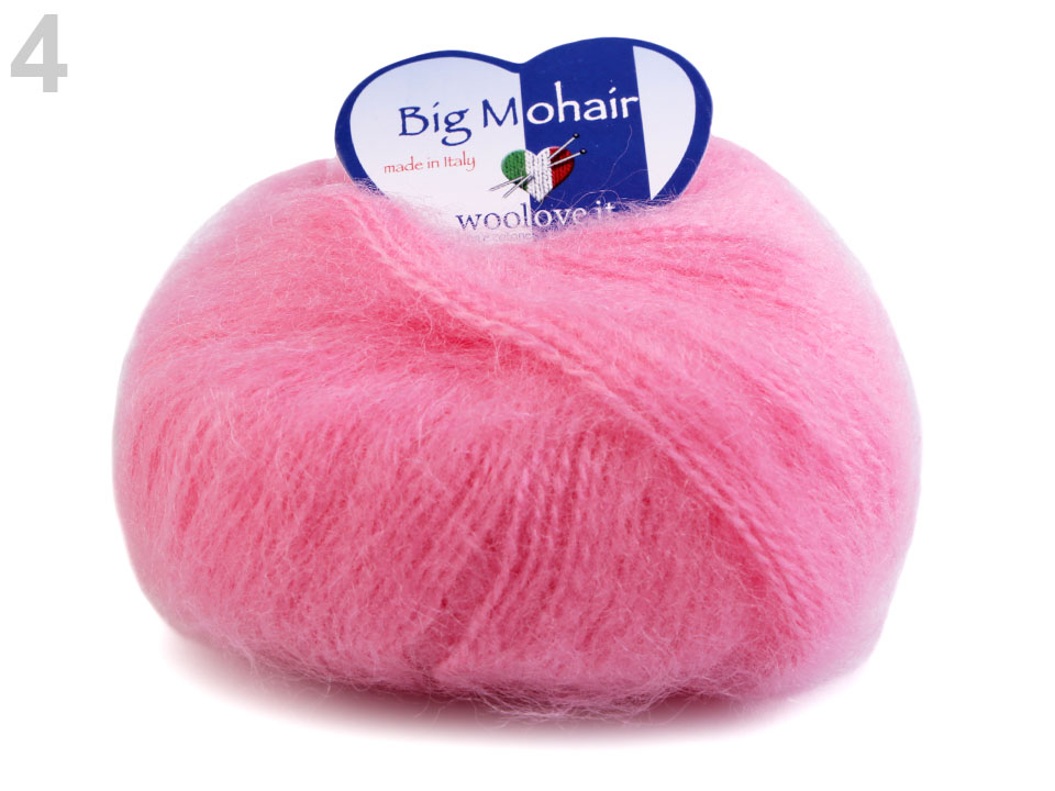 Pletacia priadza 25 g Big Mohair - 1ks