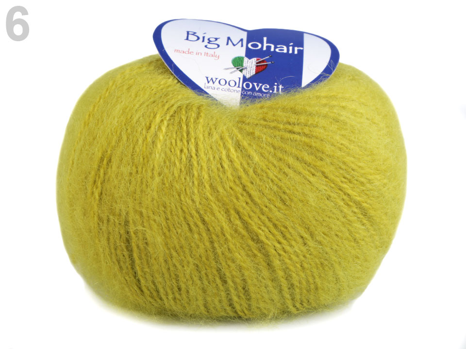 Pletacia priadza 25 g Big Mohair - 1ks