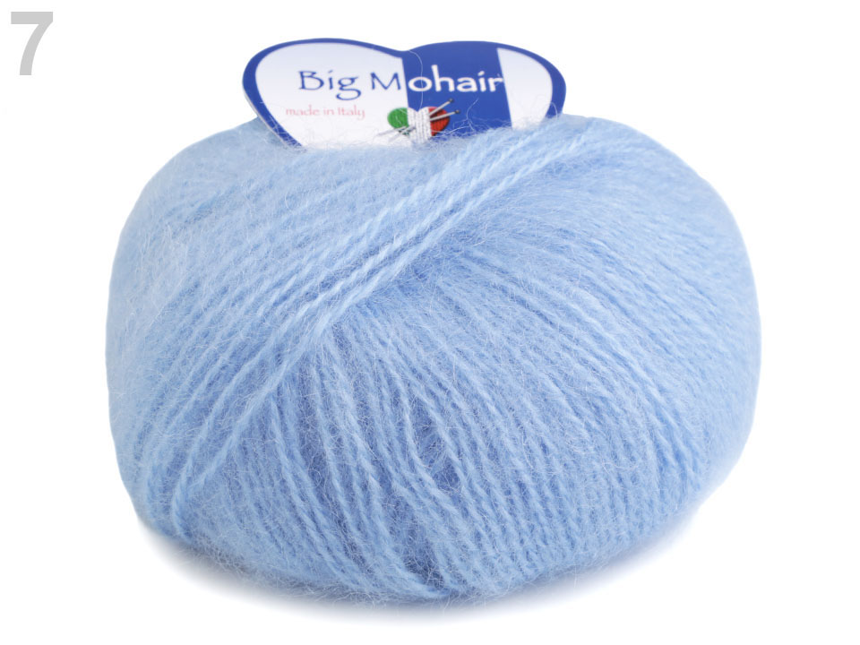 Pletacia priadza 25 g Big Mohair - 1ks