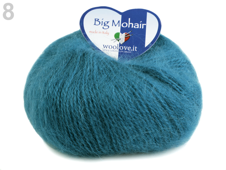 Pletacia priadza 25 g Big Mohair - 1ks