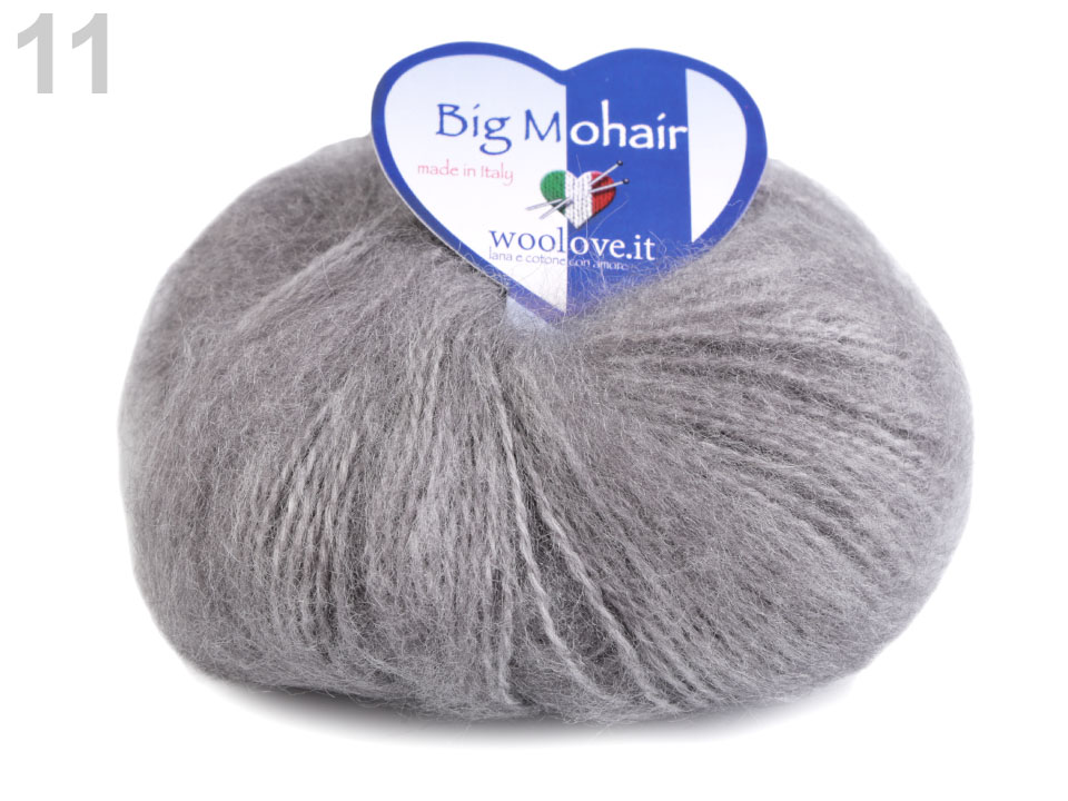 Pletacia priadza 25 g Big Mohair - 1ks