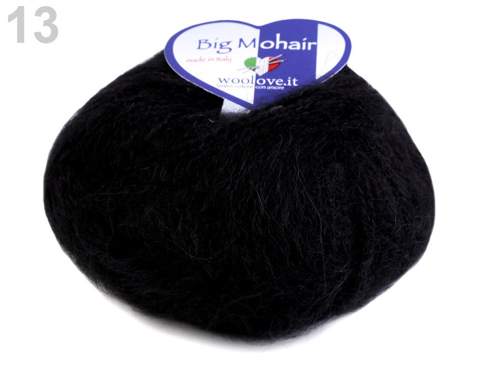 Pletacia priadza 25 g Big Mohair - 1ks