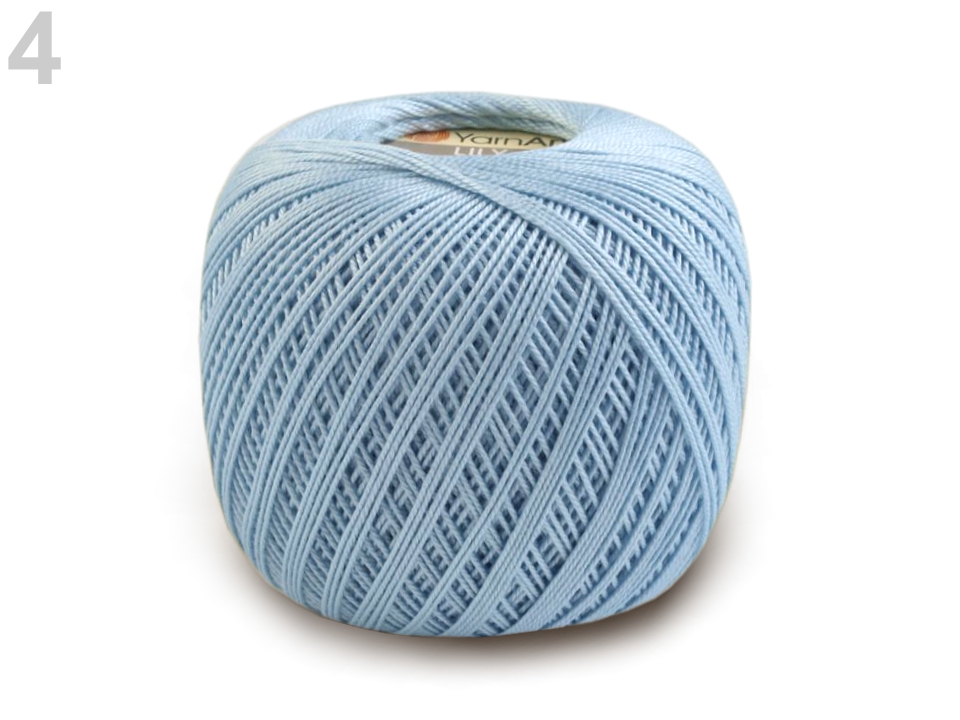 Bavlnená priadza 50 g Lily - 1 ks