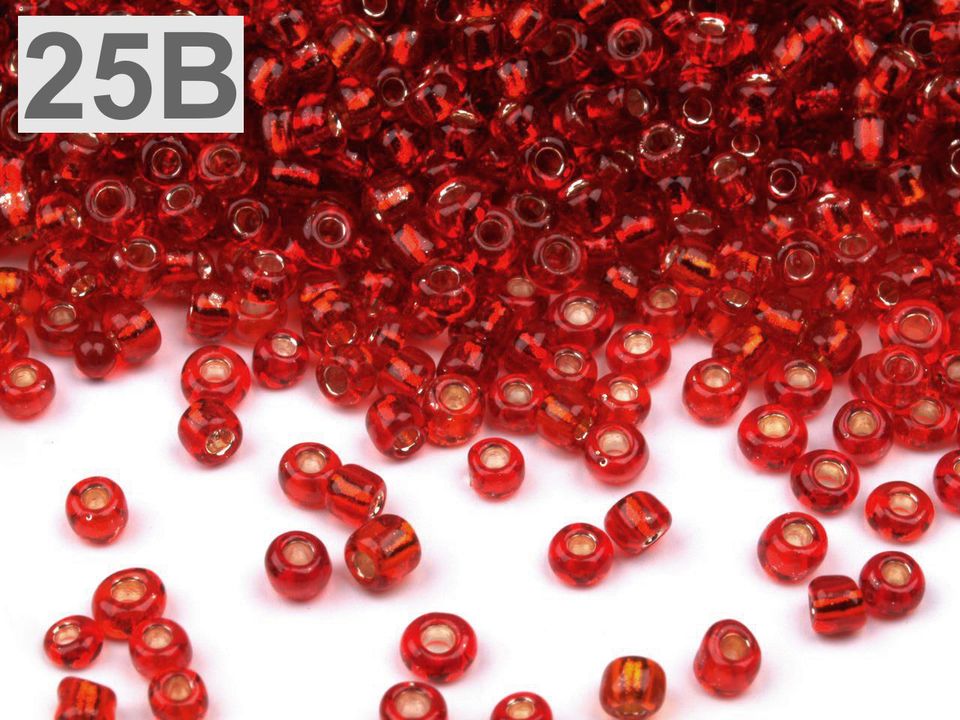 Perličky rokajl 12/0 s prieťahom 2mm - 50g