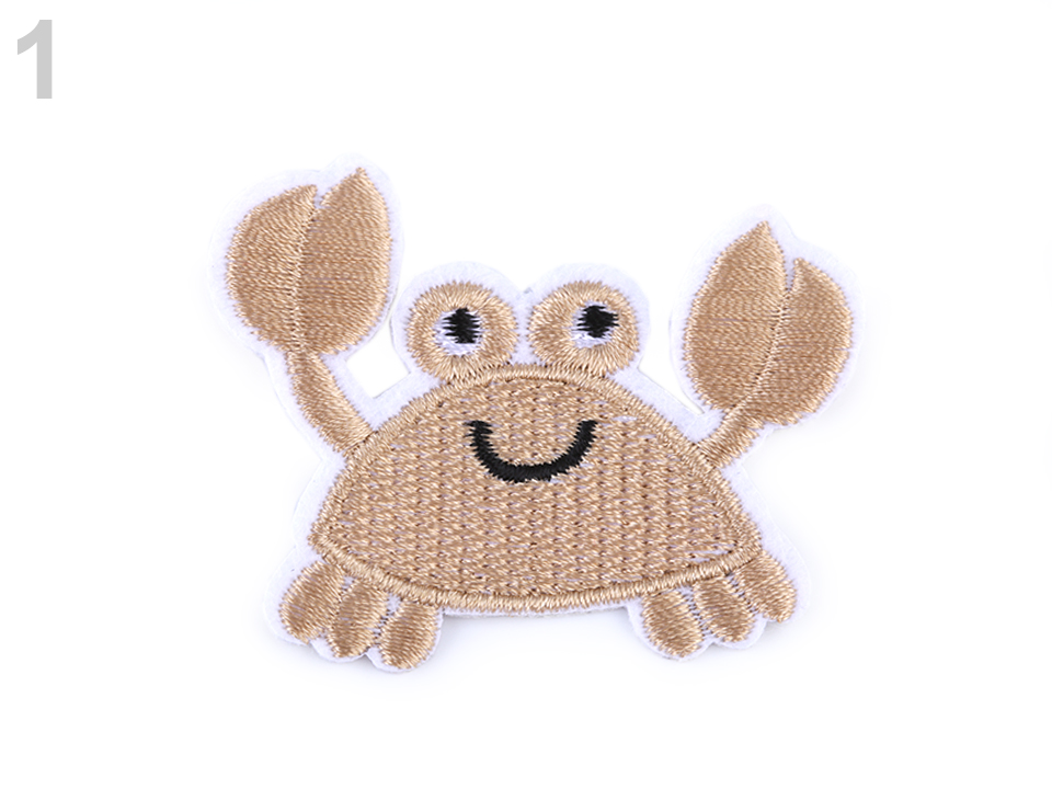 Nažehlovačka krab - 1 ks