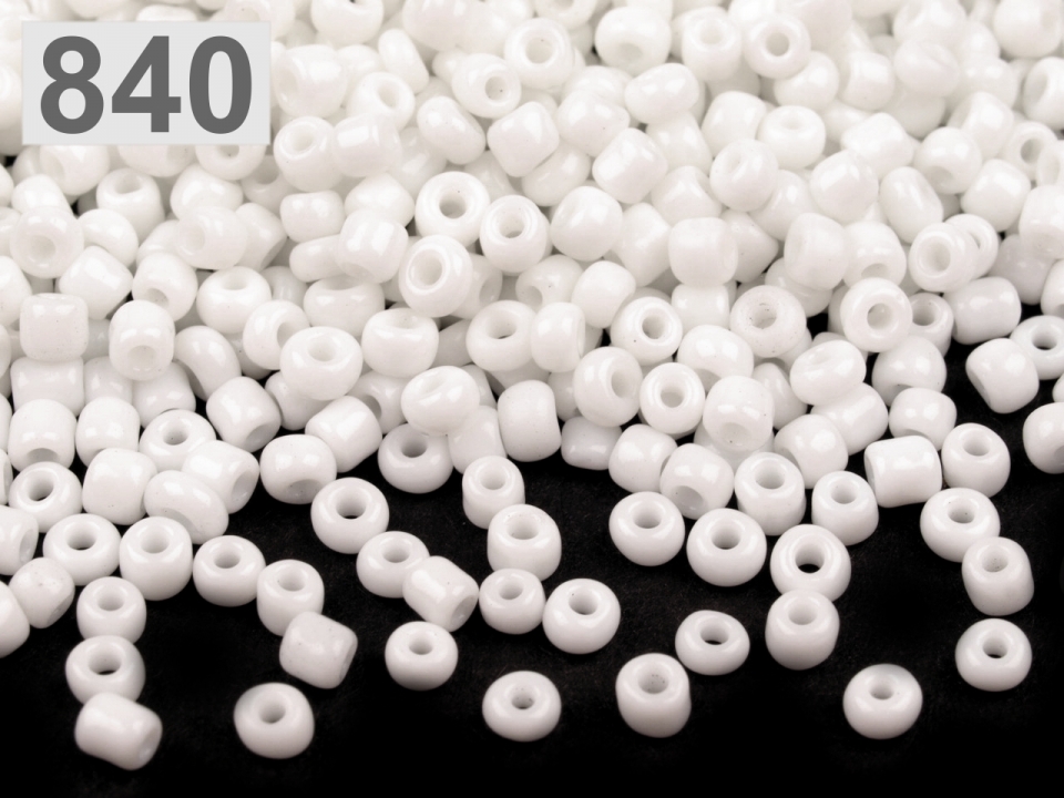 Rokajl 12/0 - 2 mm nepriehľadný - 50 g