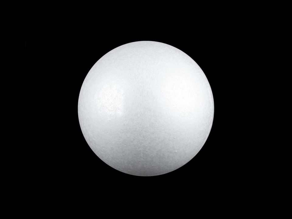 Guľa Ø10 cm polystyrén - 1 ks