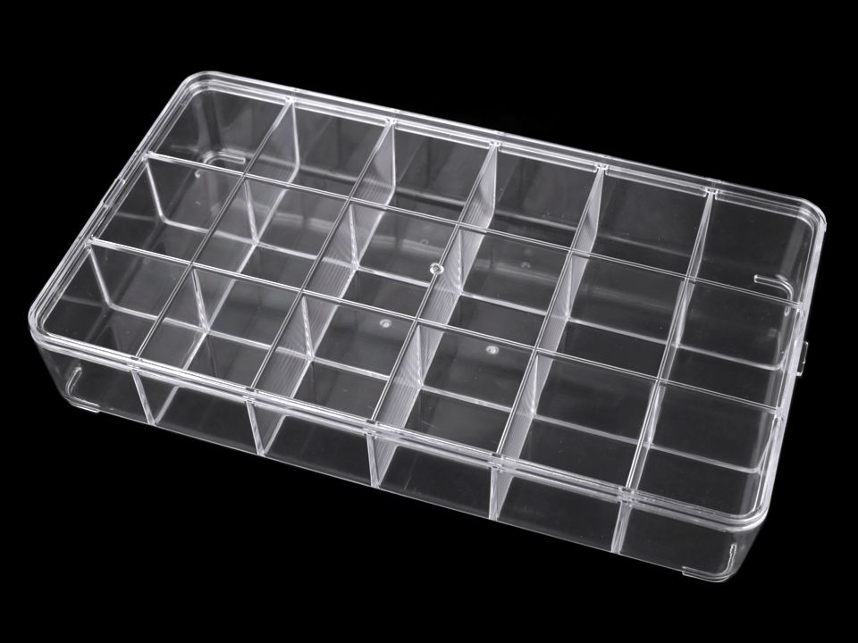 Plastový box / zásobník 16,5x29 cm - 1 ks