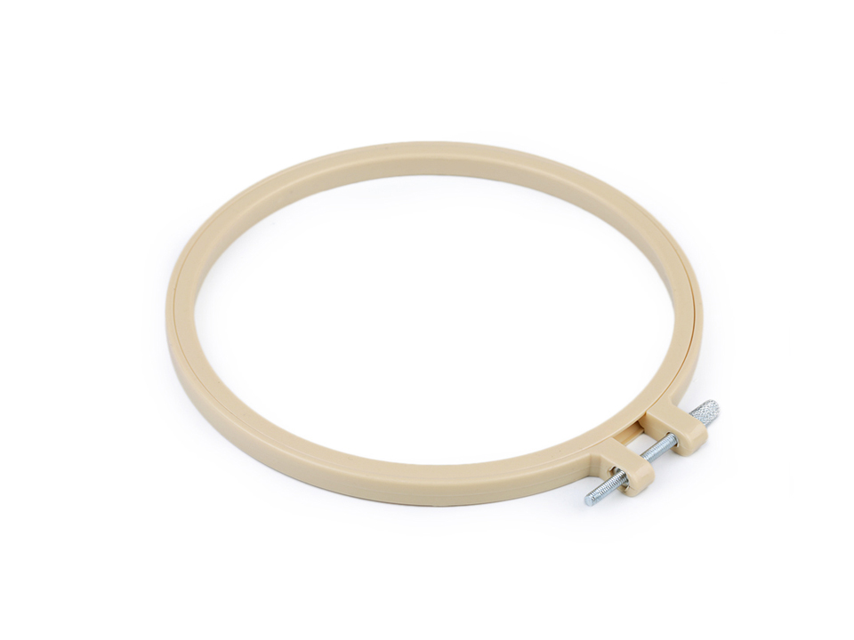 Vyšívací kruh plastový Ø12 cm - 1ks