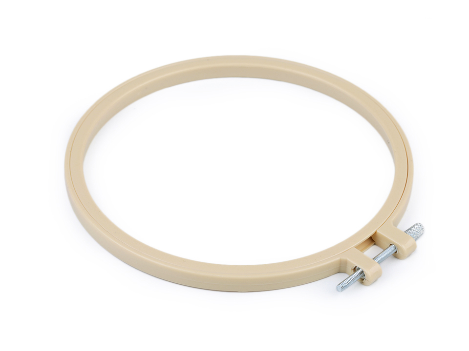 Vyšívací kruh plastový Ø16 cm - 1ks