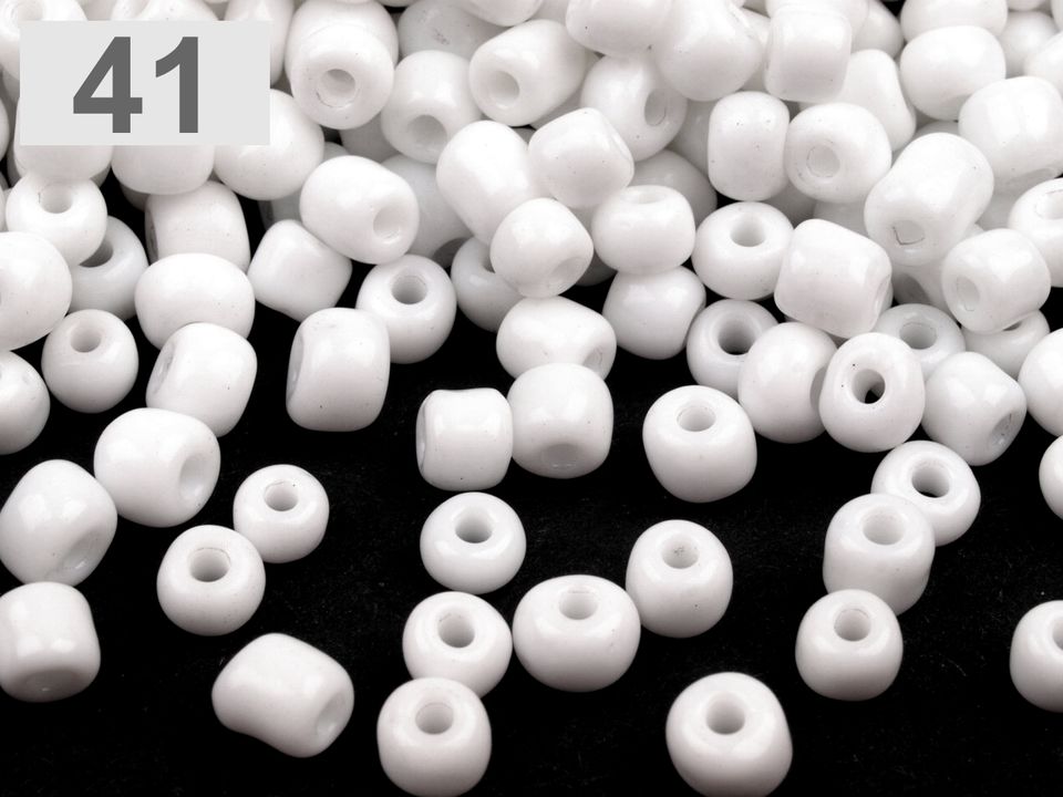 Rokajl 6/0 - 4 mm nepriehľadný - 50 g