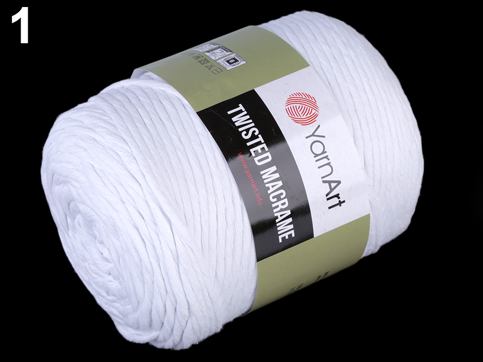 Pletacia priadza YarnArt Twisted Macrame 500g